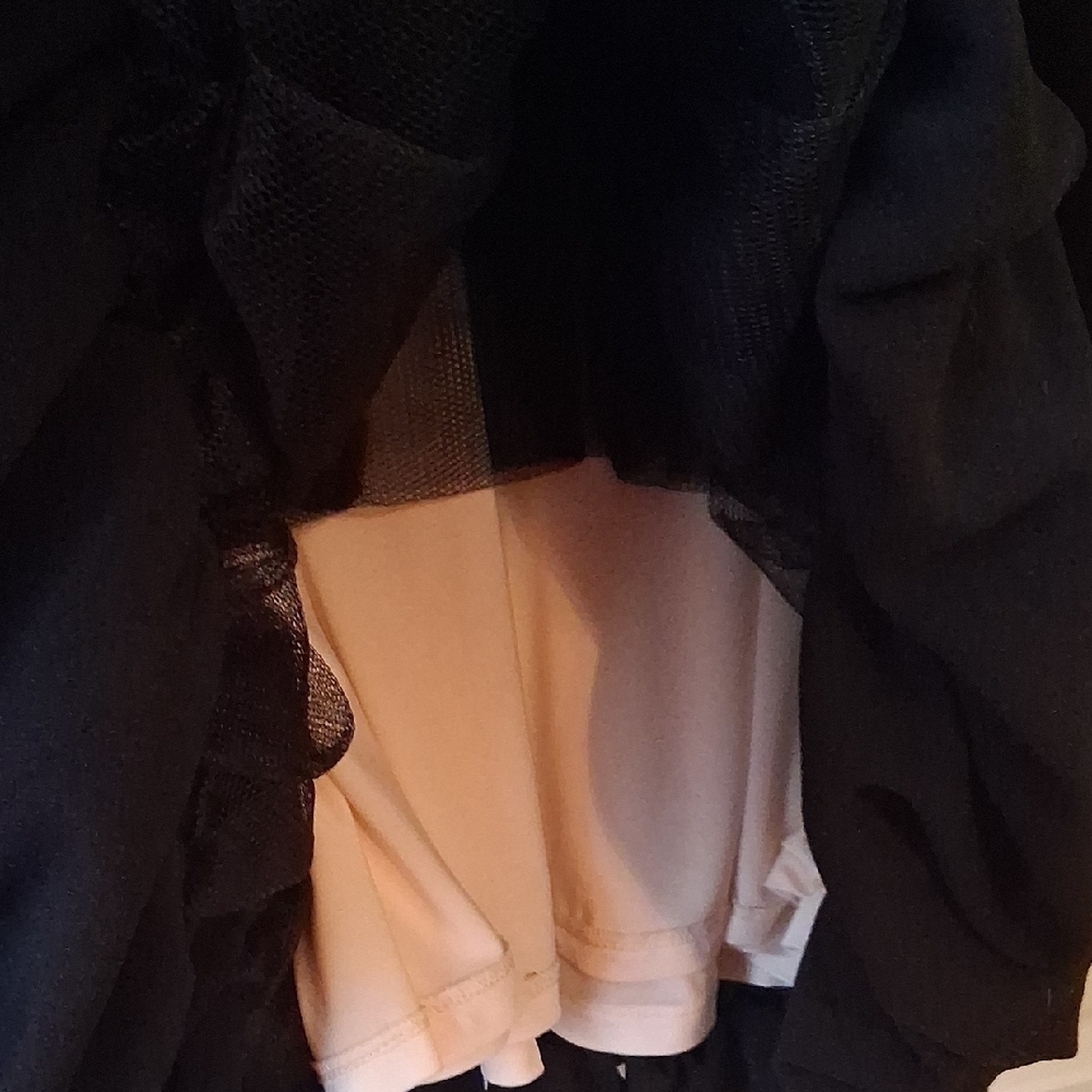 VINTAGE House of CB Black and Mesh Dress - Picture 3 of 7